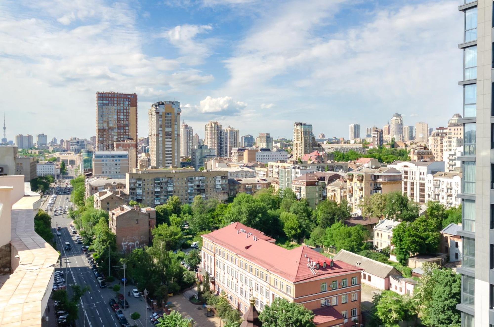 Petrovdom Inn Rc Diplomat Hall -The Smart Hotel Apartment Panoramic City View I Kiew Exterior foto